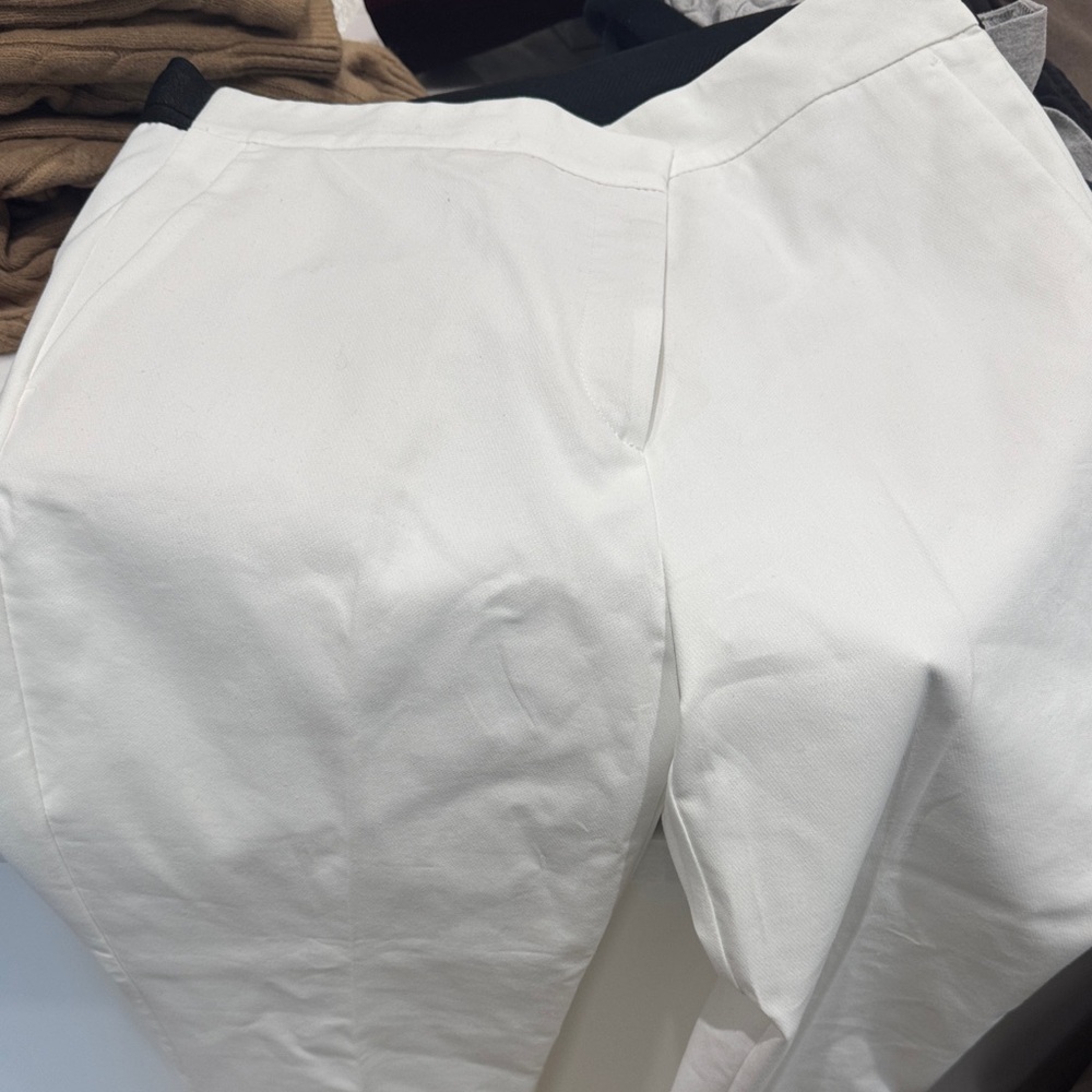 Zara White Pants